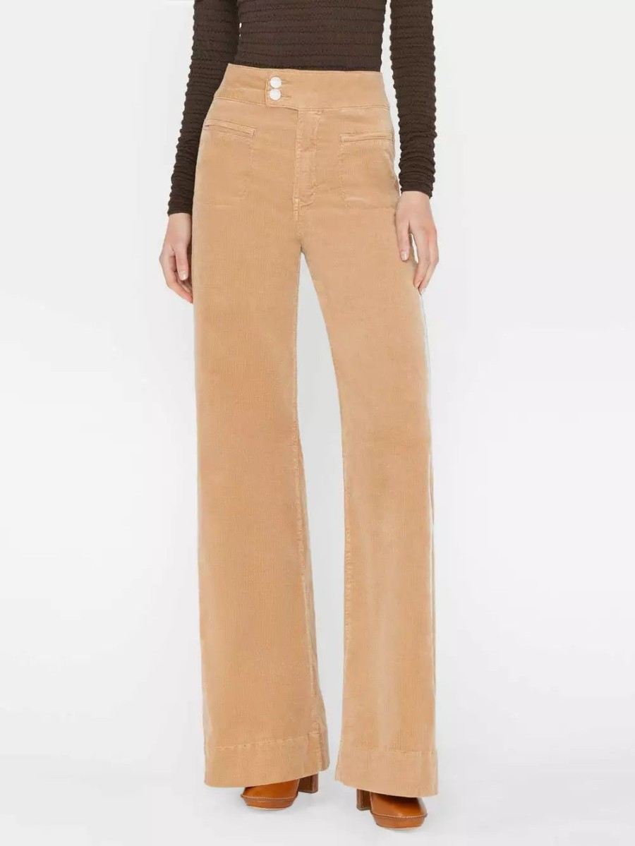 * Frame Denim Le Hardy Wide Leg Corduroy — | Denim By Fit