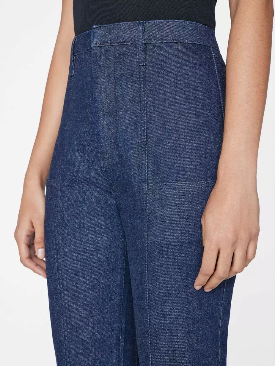 * Frame Denim Seamed Pocket Pant — | Denim By Rise