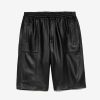 * Frame Denim Bonded Leather Short — | Men'S