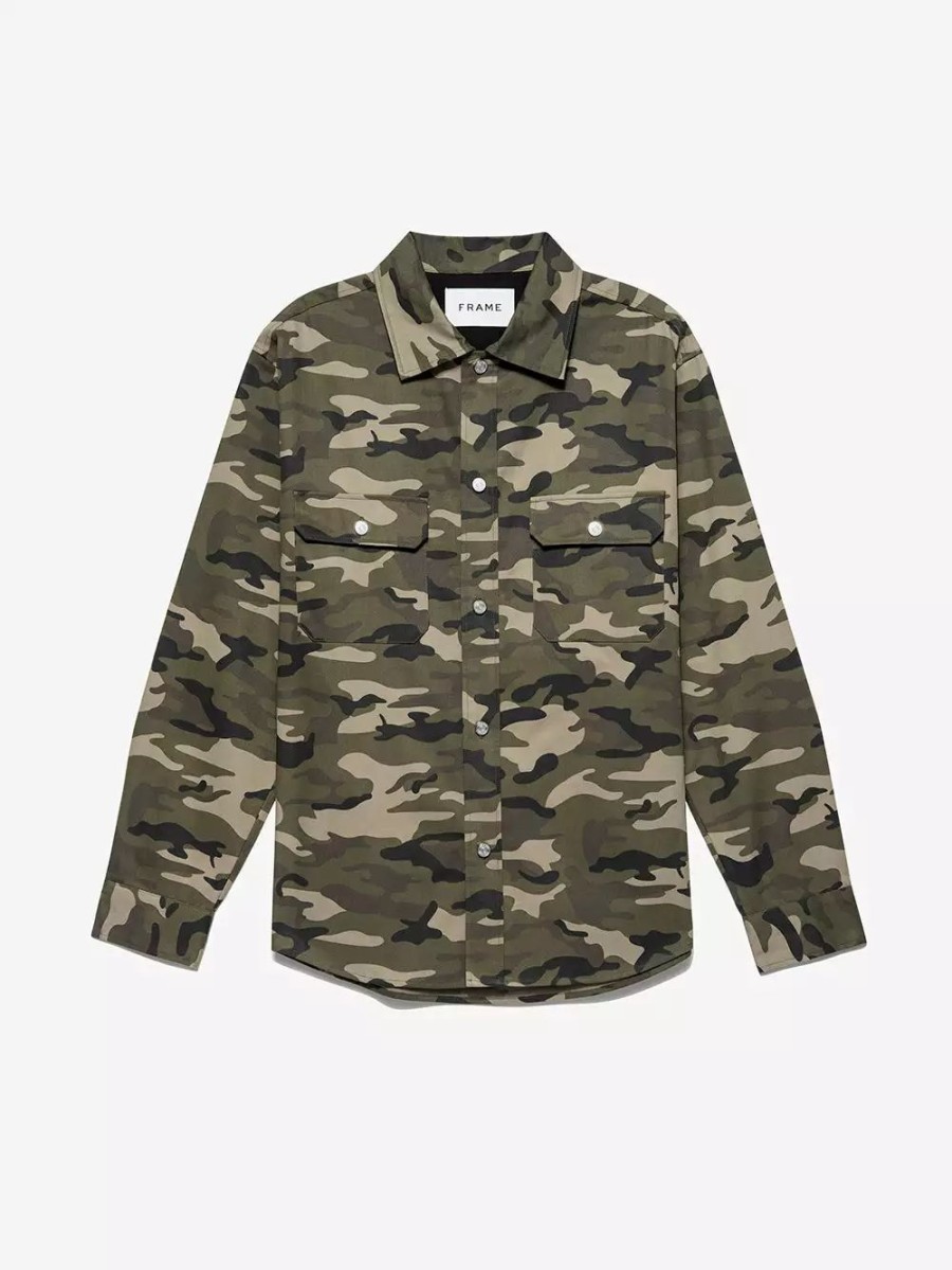 * Frame Denim Camo Jacket — | Men'S