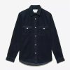 * Frame Denim Double Pocket Micro Corduroy Shirt — | Men'S