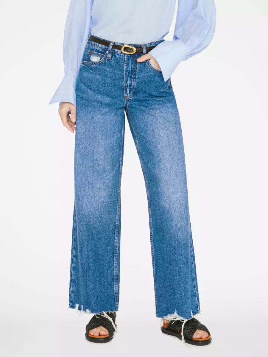 * Frame Denim Le High 'N' Tight Wide Leg — | Denim By Fit