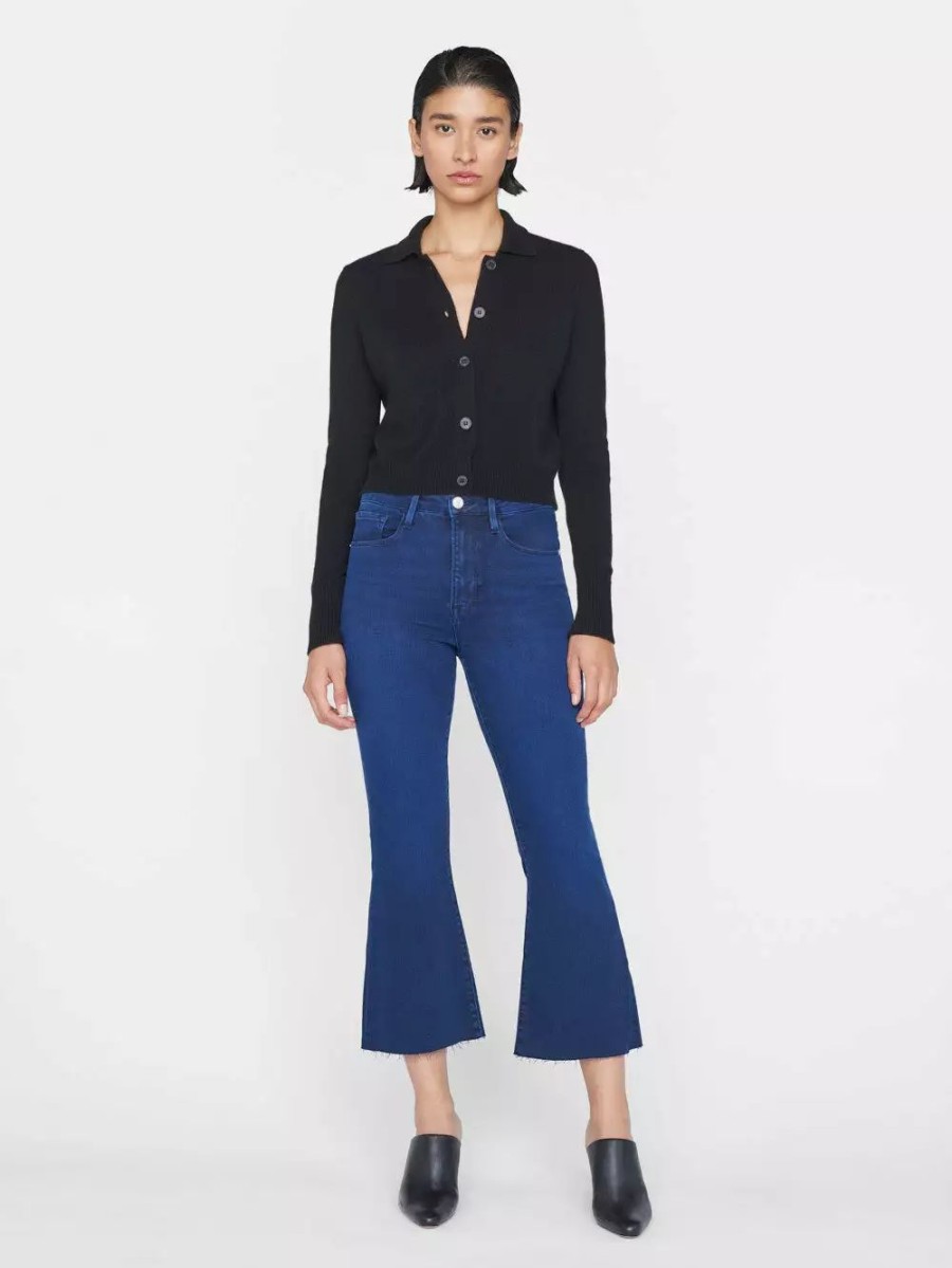 * Frame Denim Le Crop Flare — | Denim By Rise