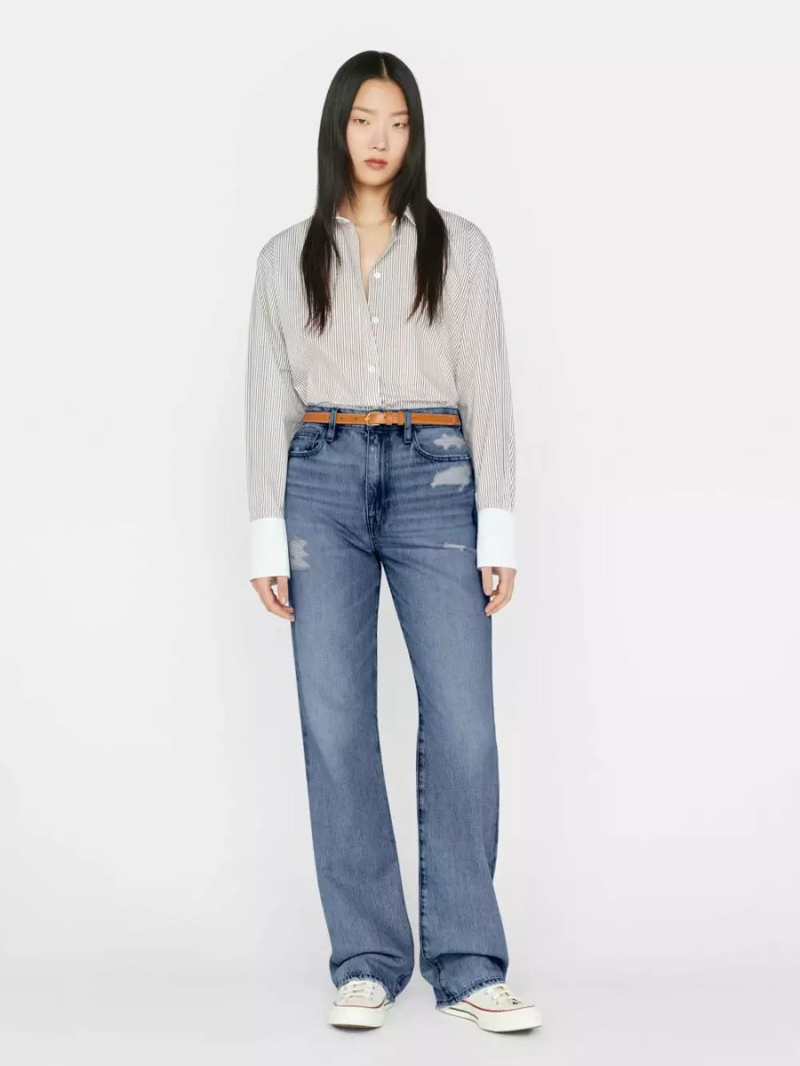 * Frame Denim The Oversized Shirt — | Tops & Blouses