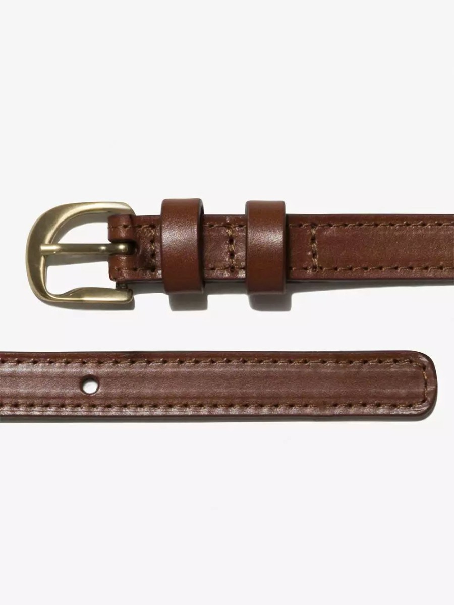 * Frame Denim Petit Twist Buckle Belt — | Accessories