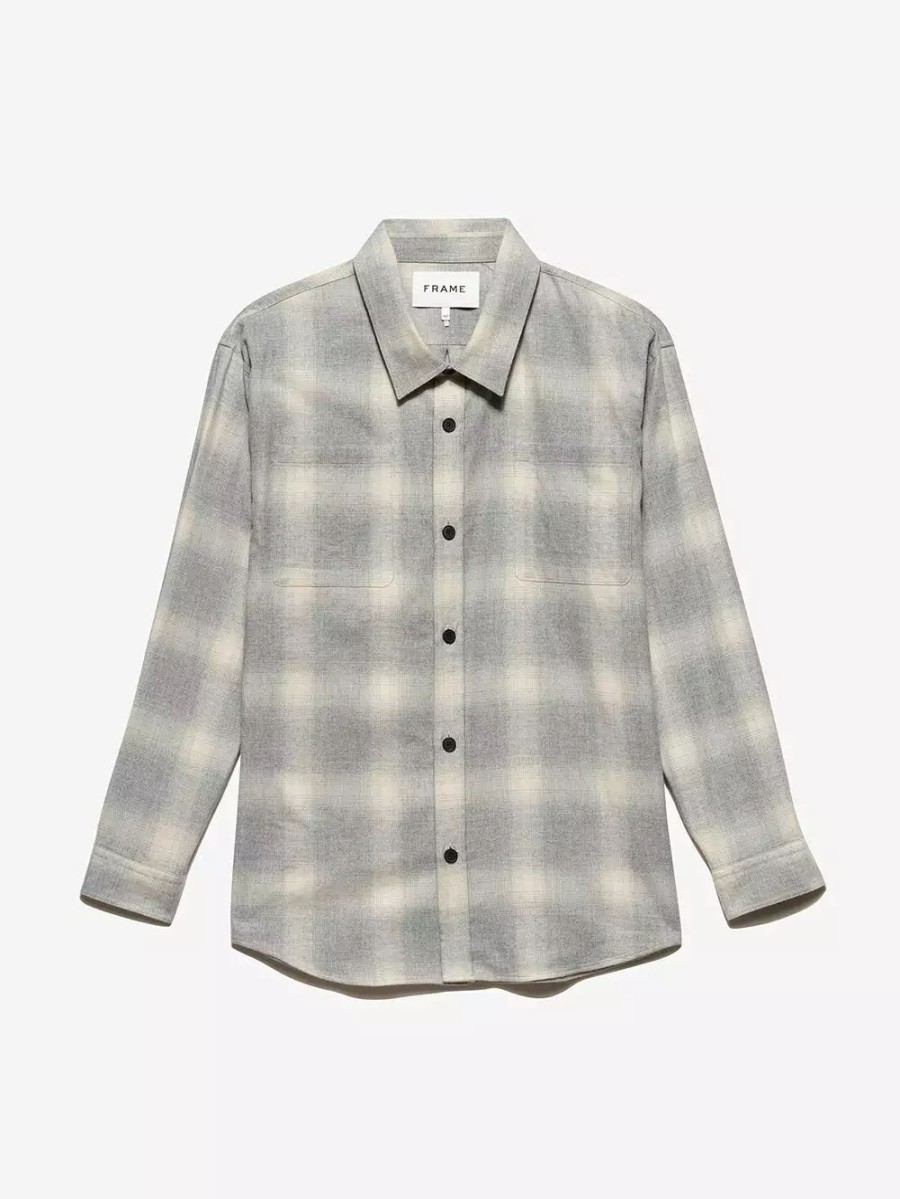 * Frame Denim Plaid Flannel Shirt — | Men'S