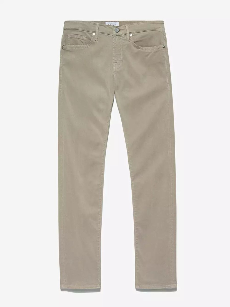 * Frame Denim L'Homme Slim Brushed Twill — | Men'S Denim