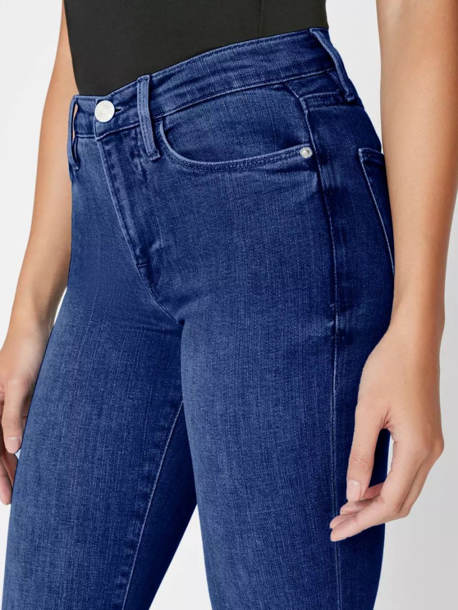 * Frame Denim Le Pixie High Flare — | Denim By Fit