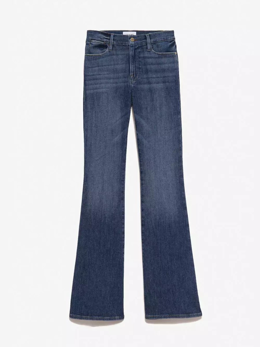 * Frame Denim Le Pixie High Flare — | Denim By Fit