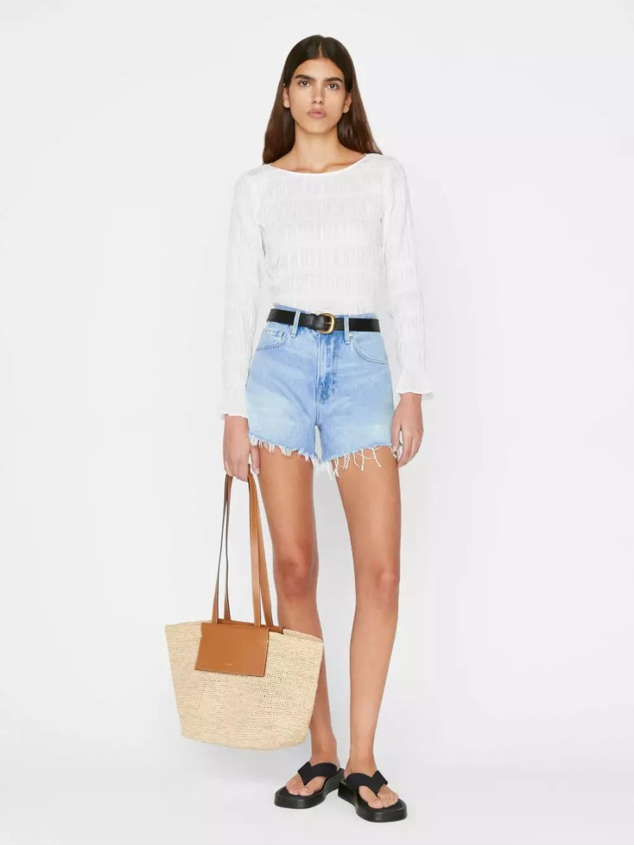 * Frame Denim Le Super High Short — | Denim By Rise