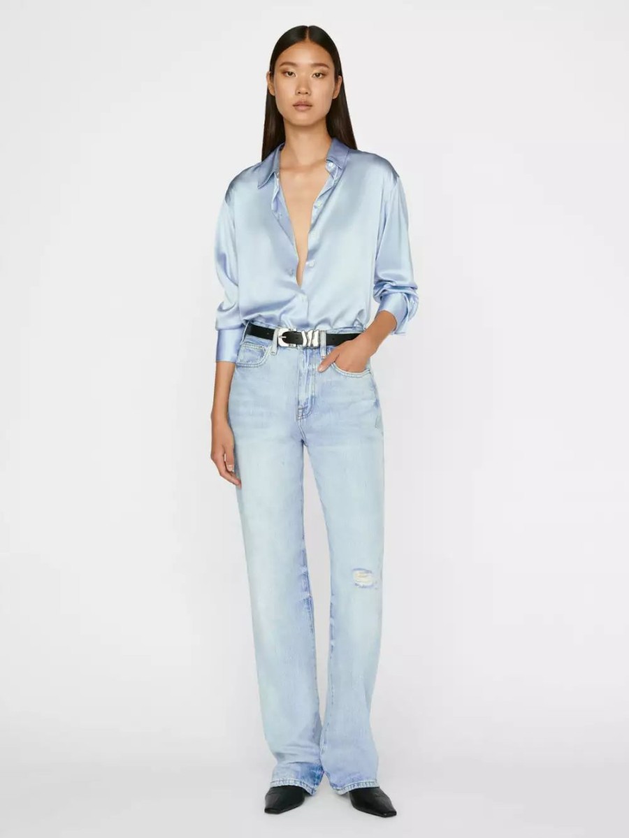 * Frame Denim The Standard Shirt — | Tops & Blouses