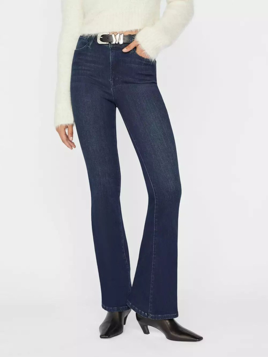 * Frame Denim Le Pixie High Flare — | Denim By Fit