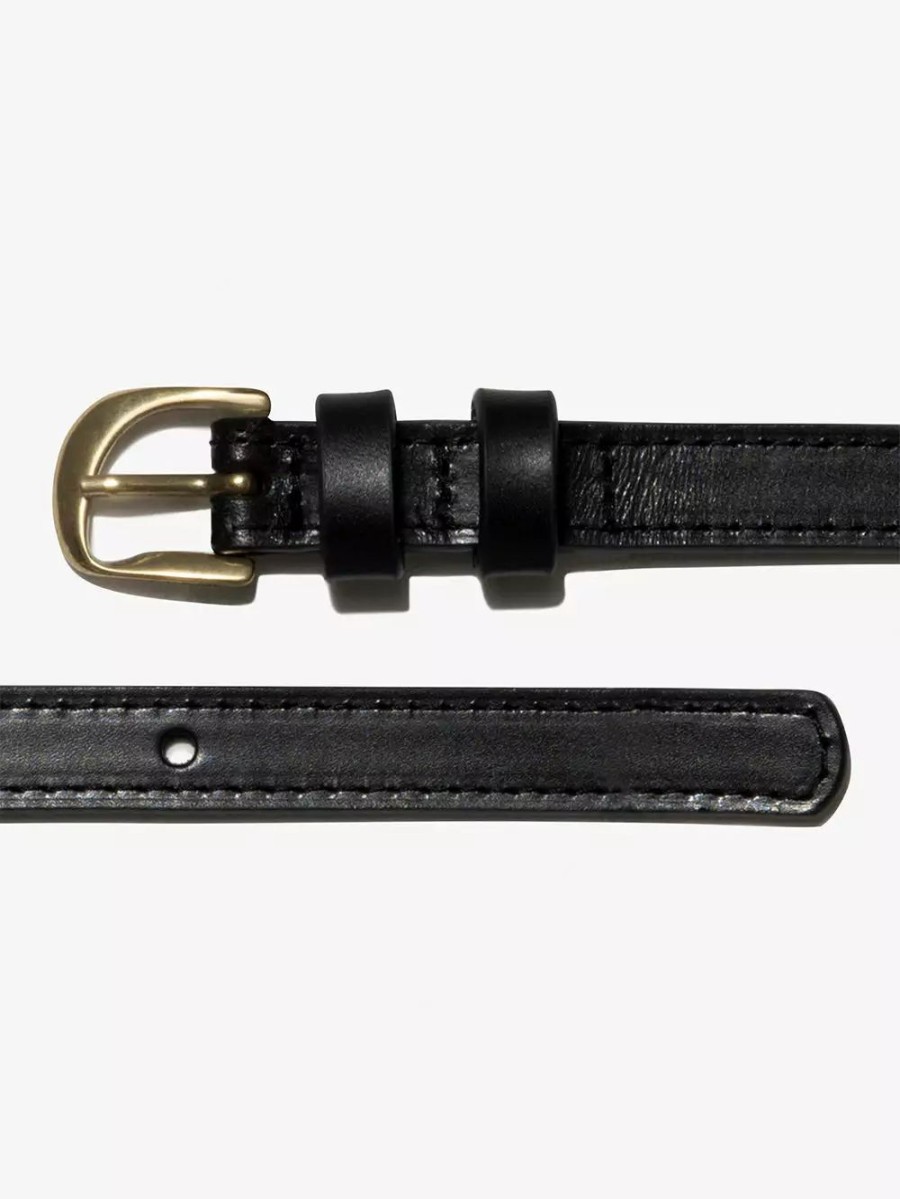 * Frame Denim Petit Twist Buckle Belt — | Accessories