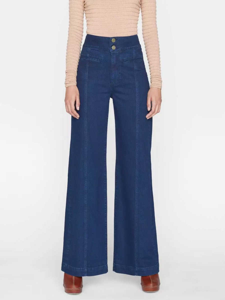 * Frame Denim Tailored Wide Leg — | Denim By Rise