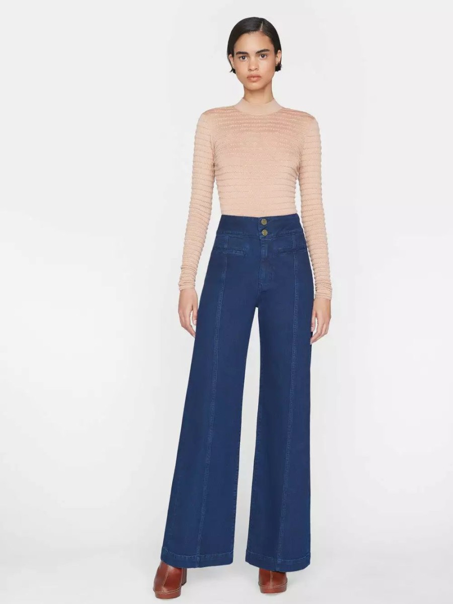 * Frame Denim Tailored Wide Leg — | Denim By Rise