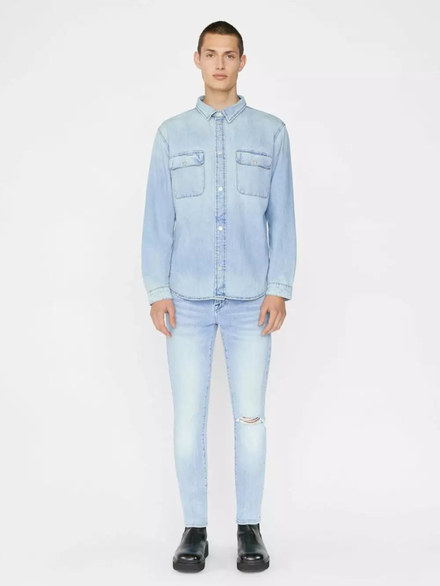 * Frame Denim Denim Shirt — | Men'S