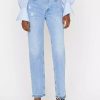 * Frame Denim Le High 'N' Tight Straight Slit — | Denim By Fit