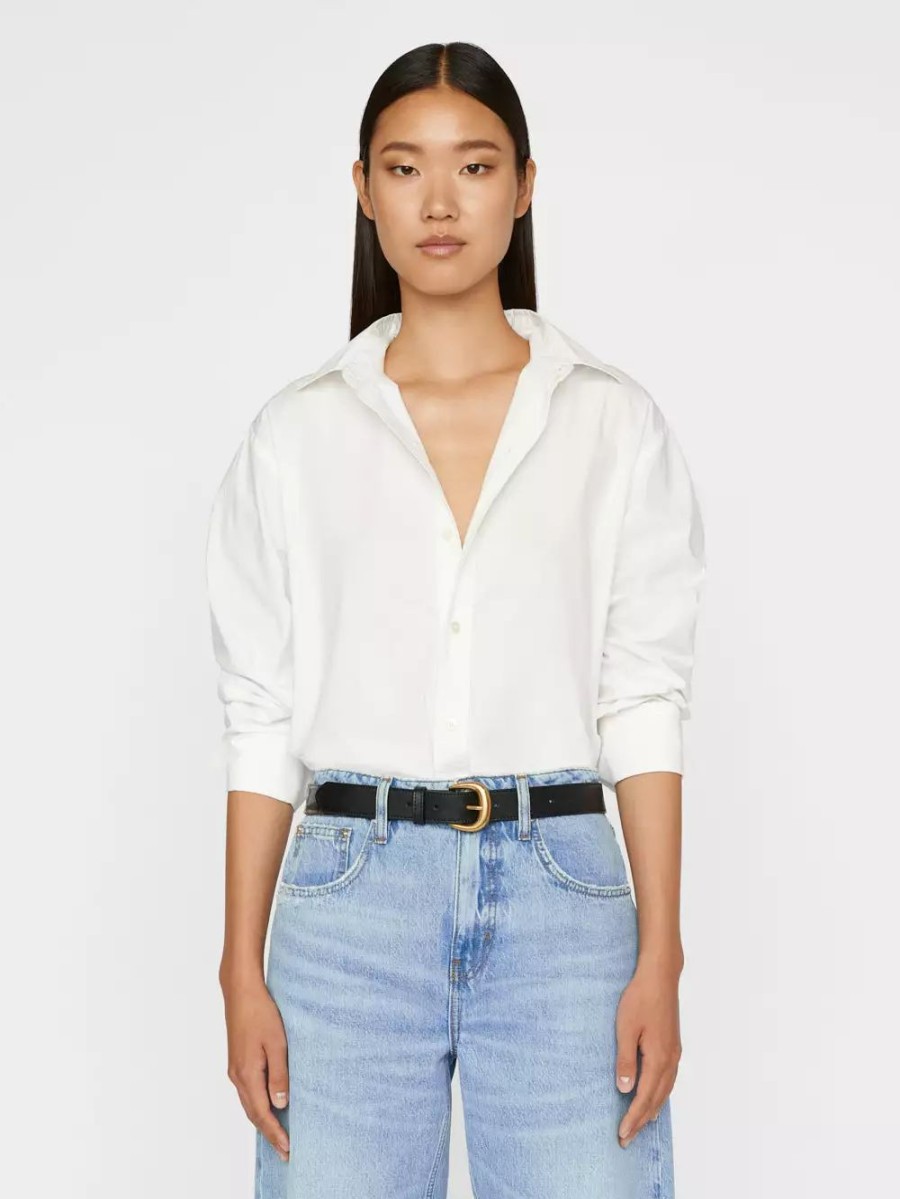 * Frame Denim The Oversized Shirt — | Tops & Blouses