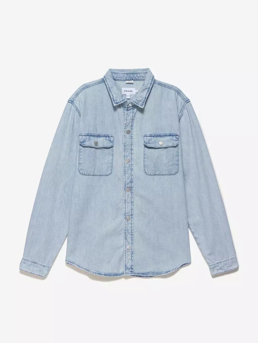 * Frame Denim Classic Denim Shirt — | Men'S Denim