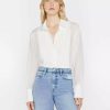 * Frame Denim The Oversized Tuxedo Shirt — | Tops & Blouses