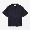 * Frame Denim Soft Cotton Camp Collar Shirt — | Men'S