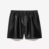 * Frame Denim Volley Leather Short — | Men'S