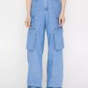 * Frame Denim Relaxed Straight Cargo — | Denim By Rise