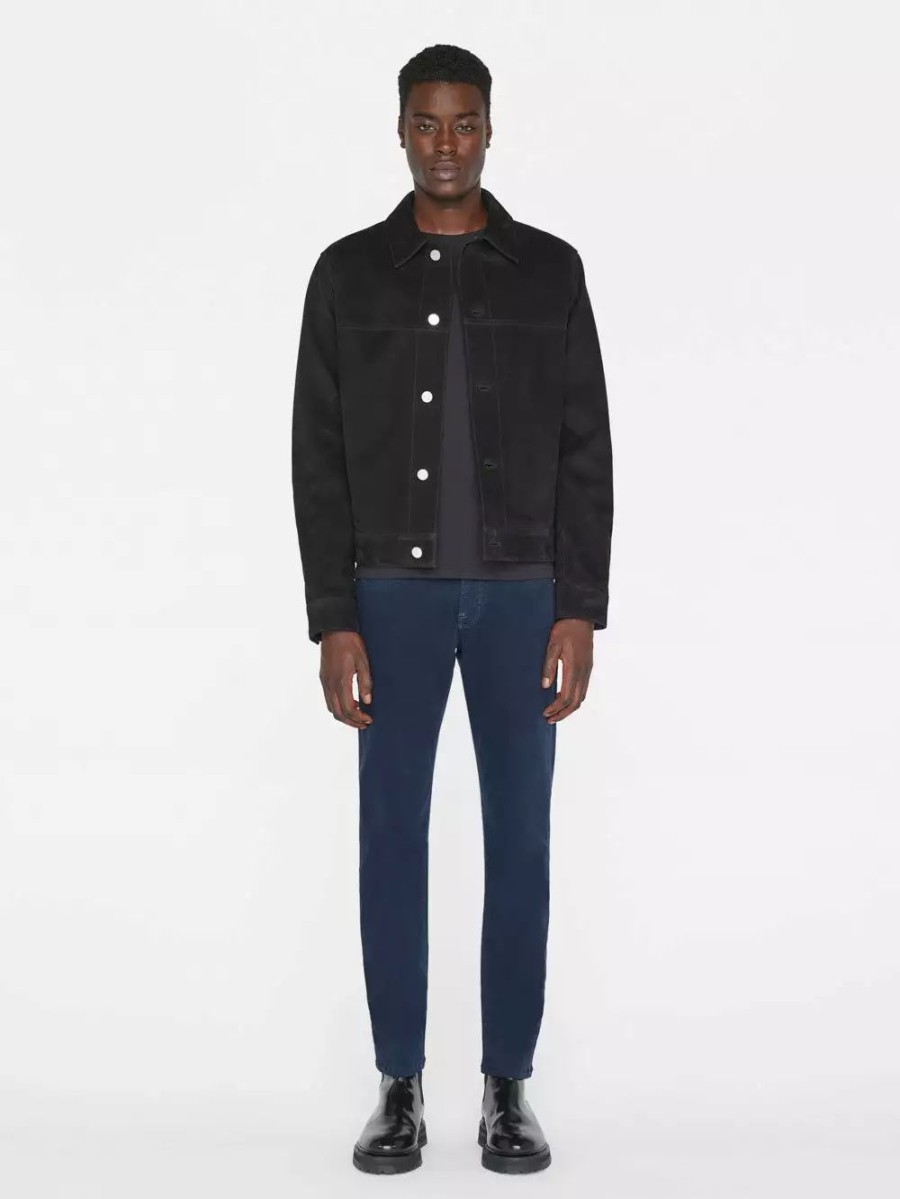 * Frame Denim L'Homme Slim Crop Brushed Twill — | Men'S Denim