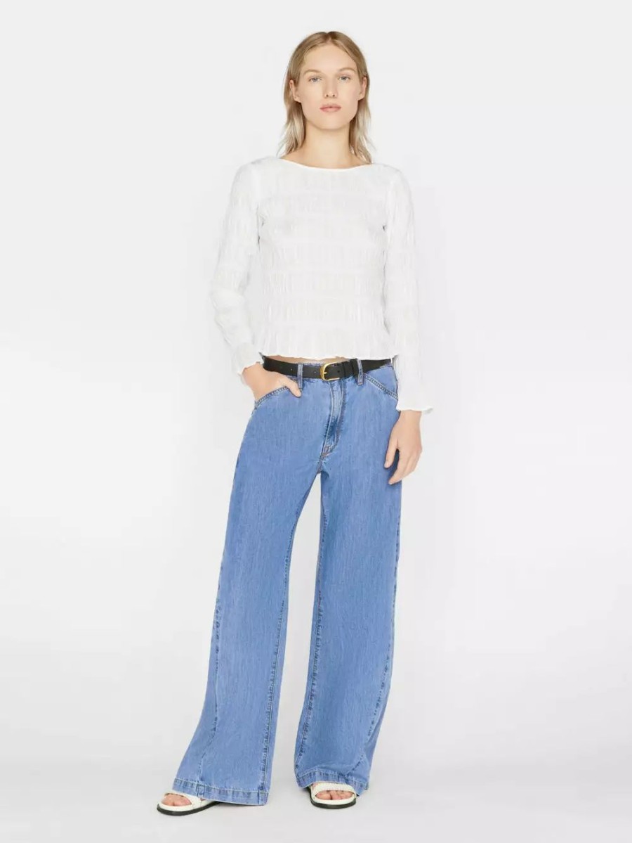 * Frame Denim Le Baggy Palazzo — | Denim By Fit