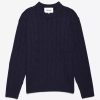 * Frame Denim Cashmere Cable Crewneck — | Men'S