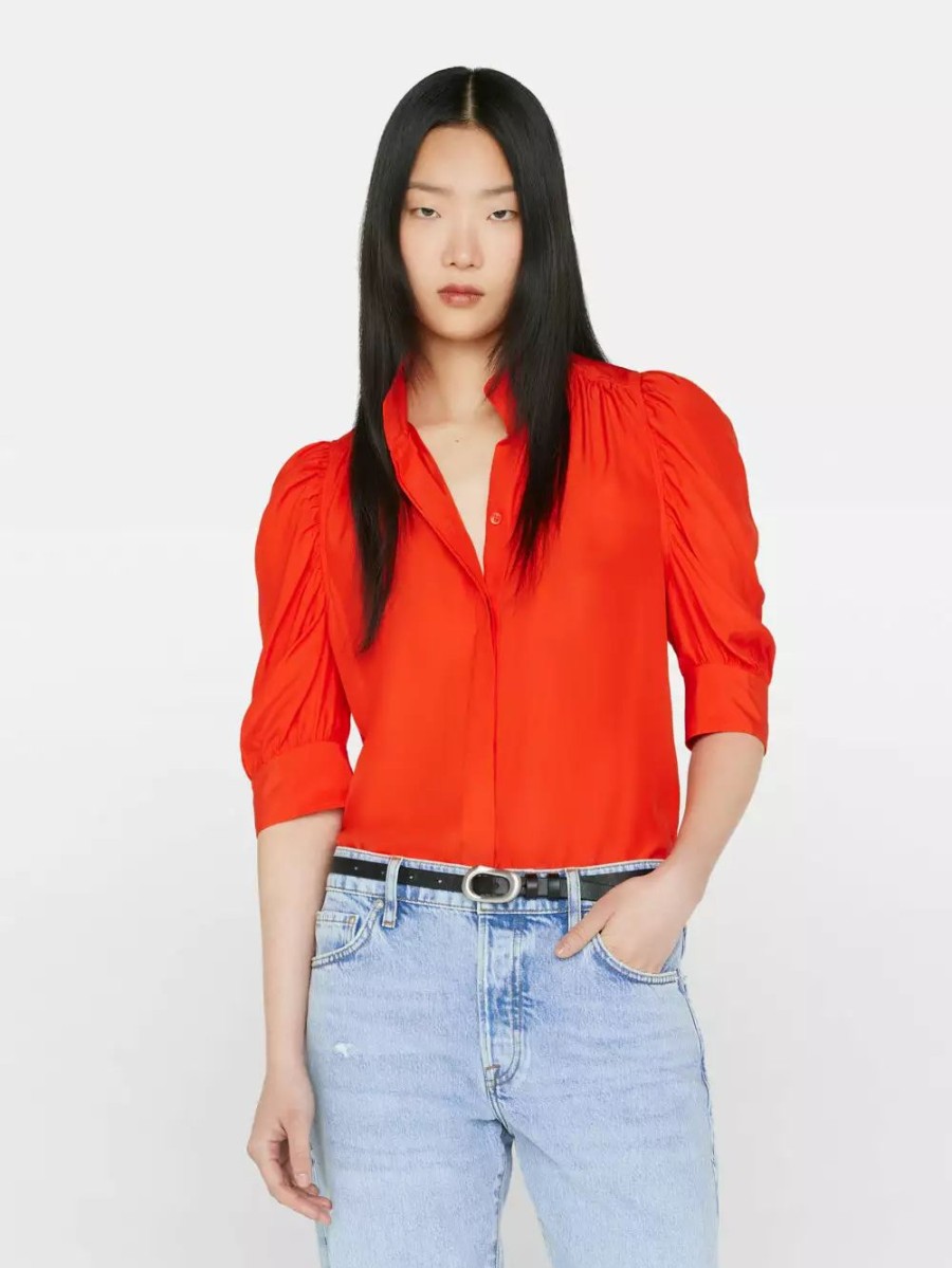 * Frame Denim Gillian Top — | Tops & Blouses