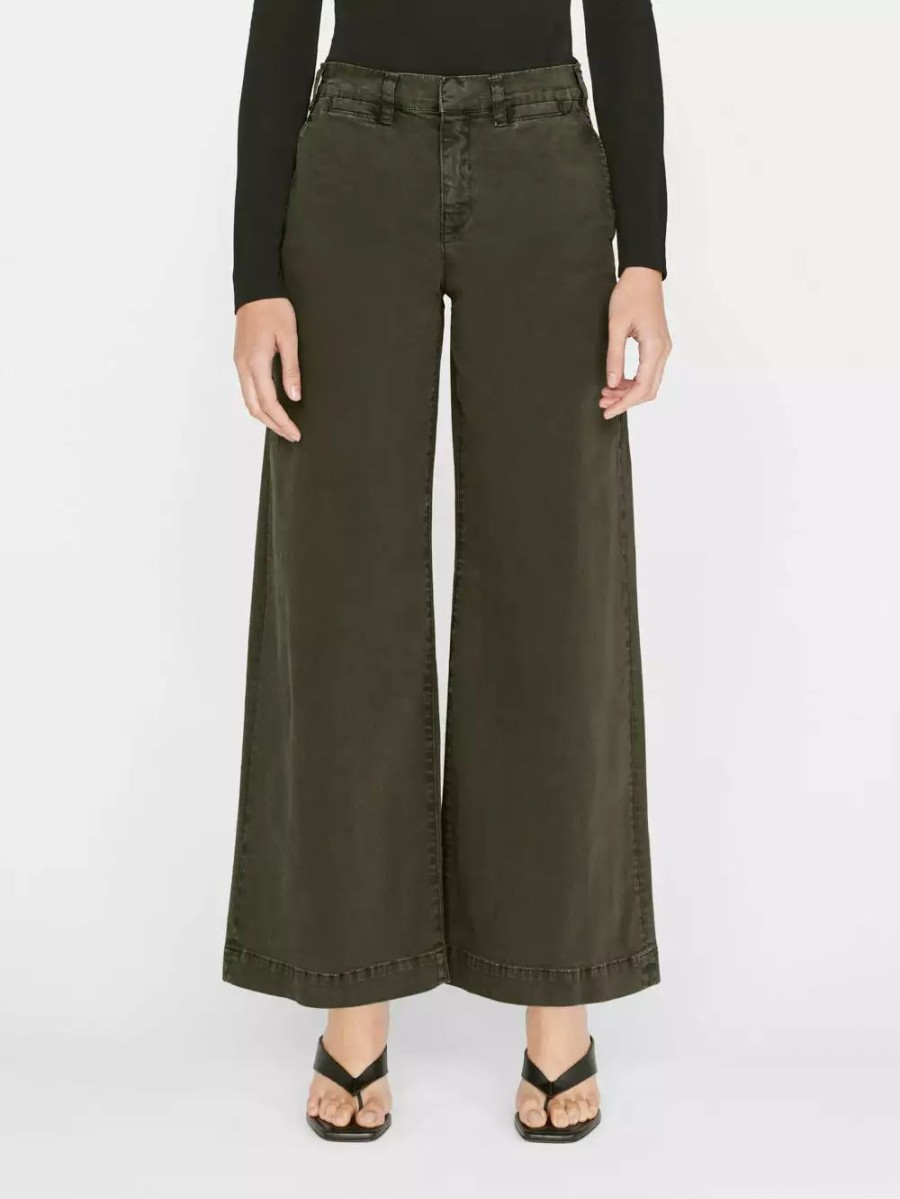 * Frame Denim Pixie Wide Leg Tomboy Trouser — | Denim By Fit