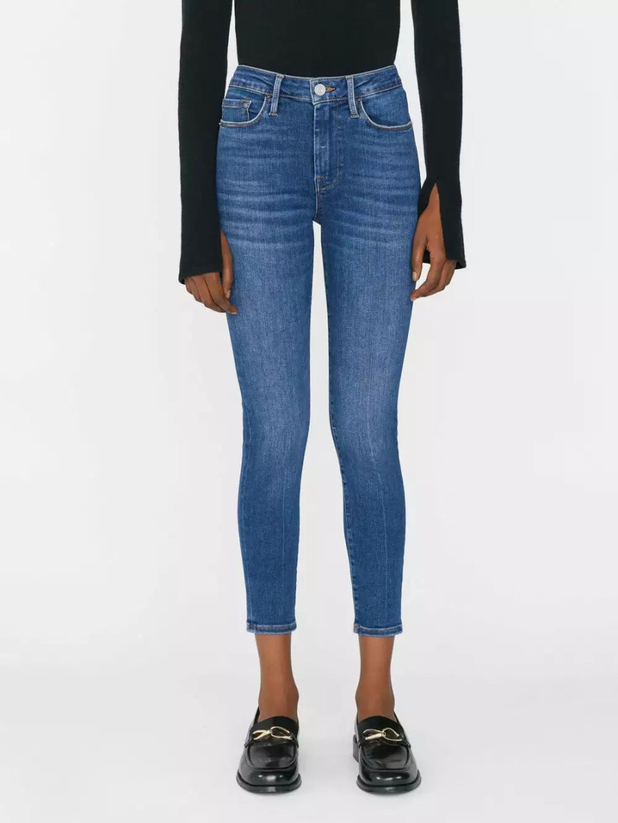 * Frame Denim Le One Skinny Crop — | Denim By Fit