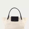 * Frame Denim Le Canvas Trapeze Tote — | Accessories