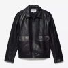 * Frame Denim Cargo Leather Jacket — | Men'S