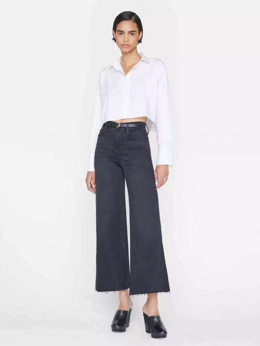 * Frame Denim Le Palazzo Crop — | Denim By Fit