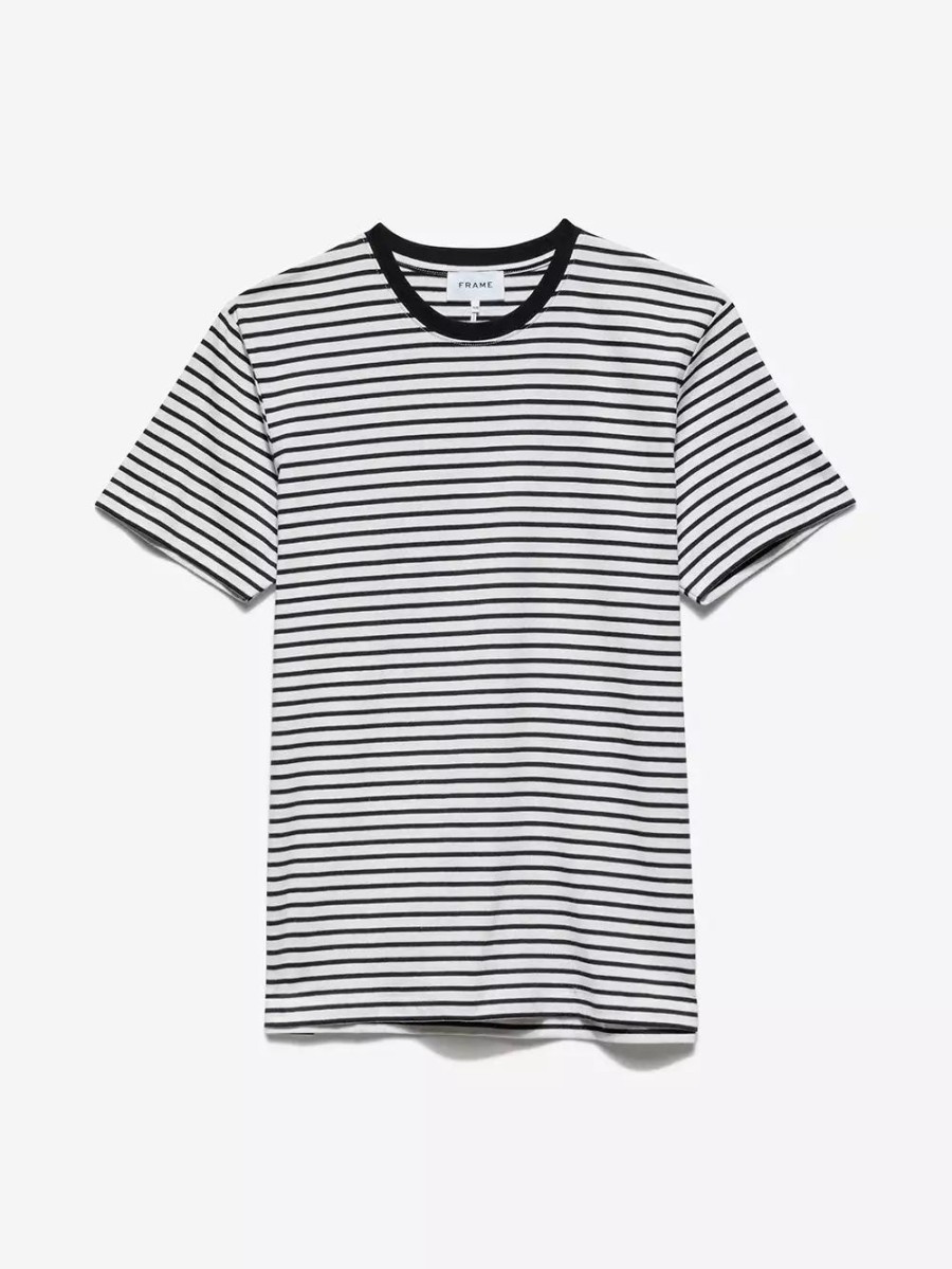 * Frame Denim Frame Stripe Tee — | Men'S