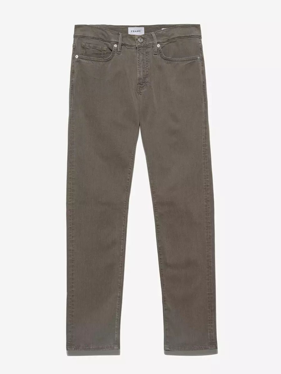 * Frame Denim L'Homme Slim Brushed Twill — | Men'S Denim