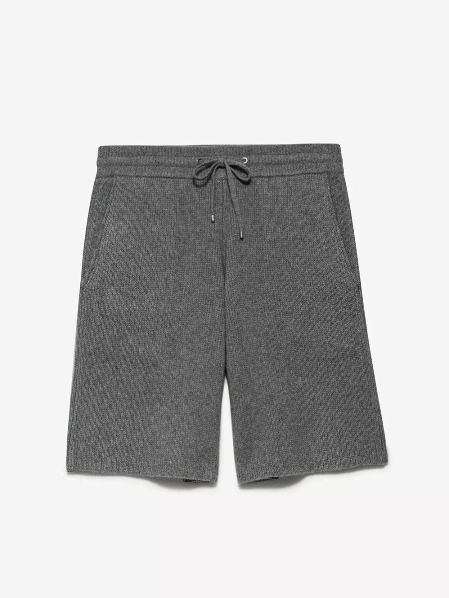 * Frame Denim Heavyweight Cashmere Short — Warm Grey | Men'S