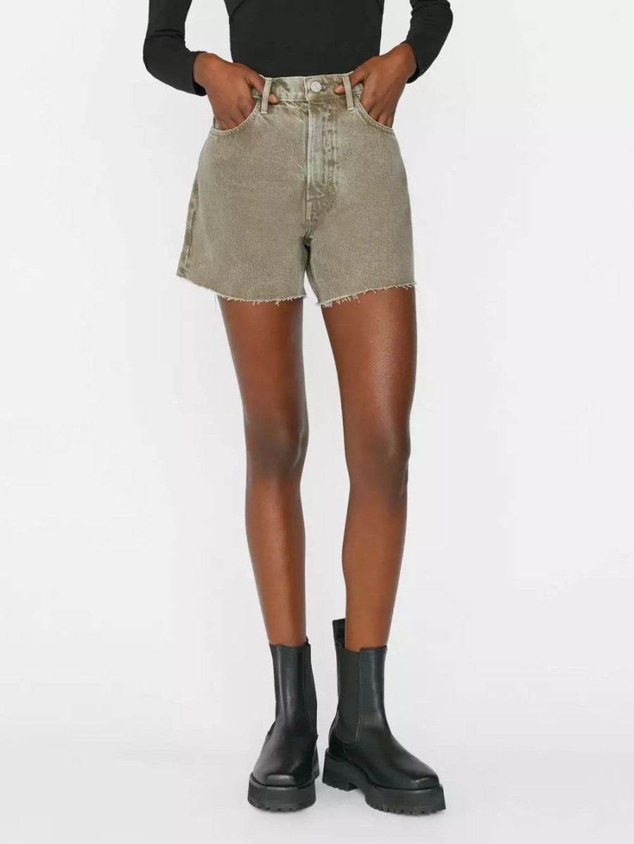 * Frame Denim Le Super High Short — | Denim By Rise